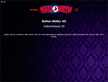 Tablet Screenshot of halloween.ch